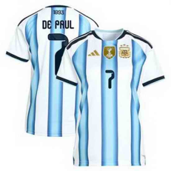 Women 7 Rodrigo De Paul Argentina National Team World Cup  3